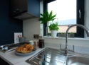 C250 Houseboat Ballyronan interior kitchen