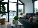 C250 Houseboat Ballyronan interior living space