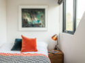 R750 houseboat Chichester Marina double bedroom
